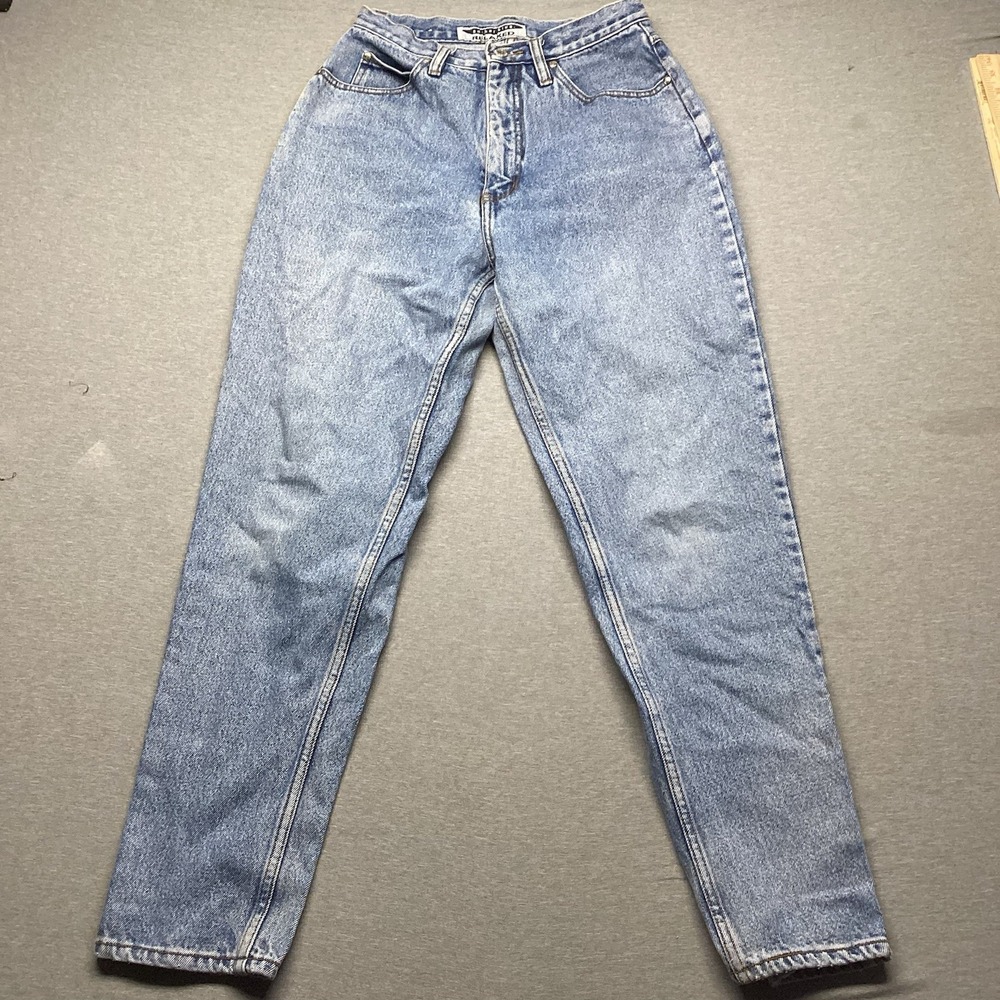 Vintage 90s Anchor Blue Jeans Size 11/12 M Womens Mom Jean Millers Outpost